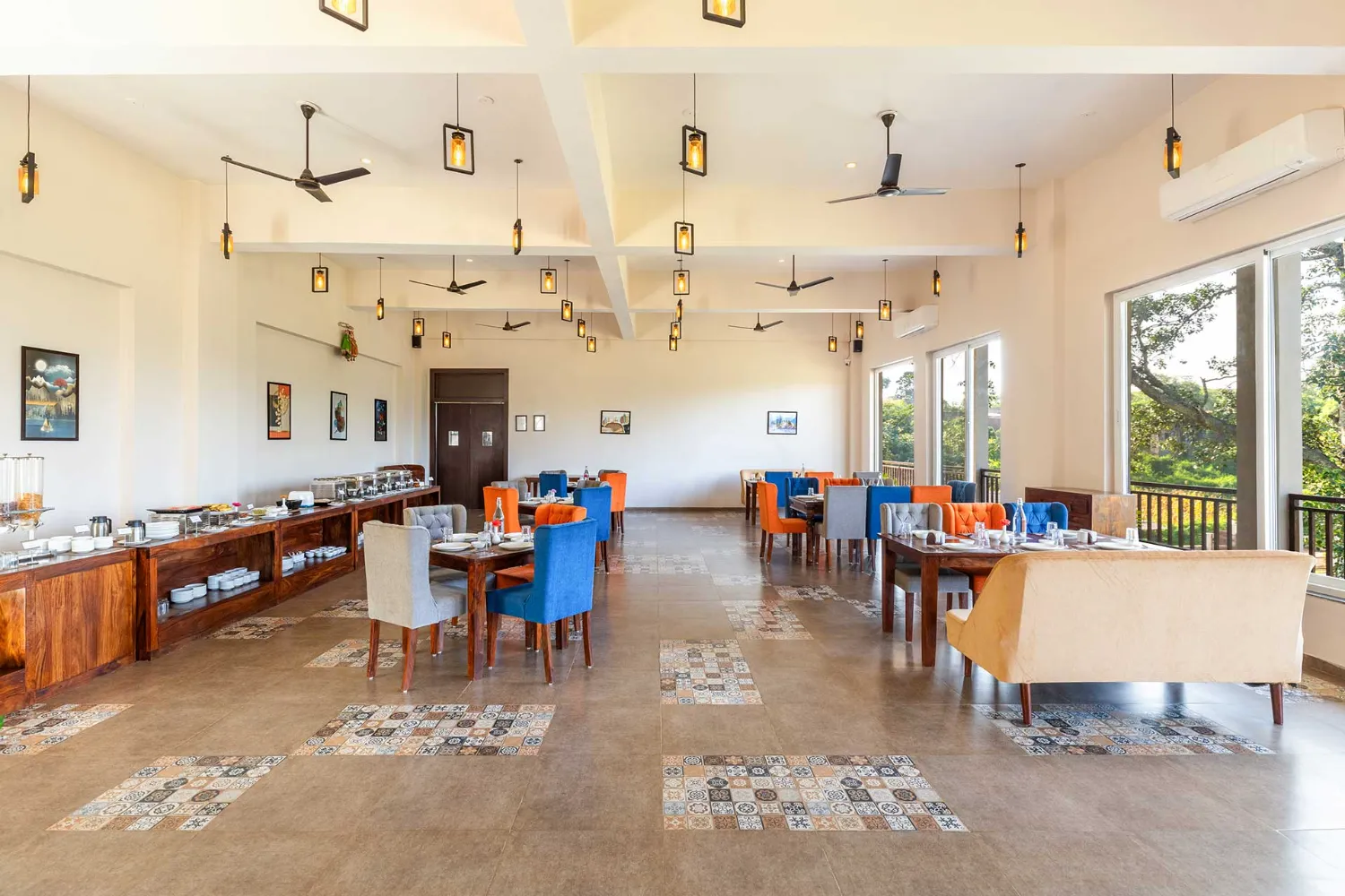 Flavours restaurant at Soil to Soul Kumbhal Exotica Kumbhalgarh