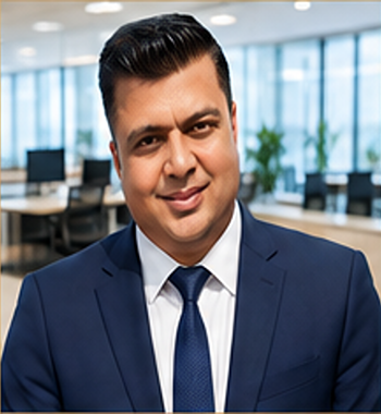 Kishan Mishra — Corp Admin Head